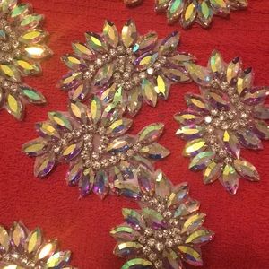 AB Crystal Rhinestone Appliqués